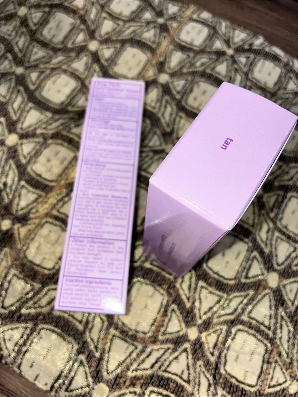 2 pack tarte Creaseless SPF 30 Mineral Stick - Lavender Tube with Brush